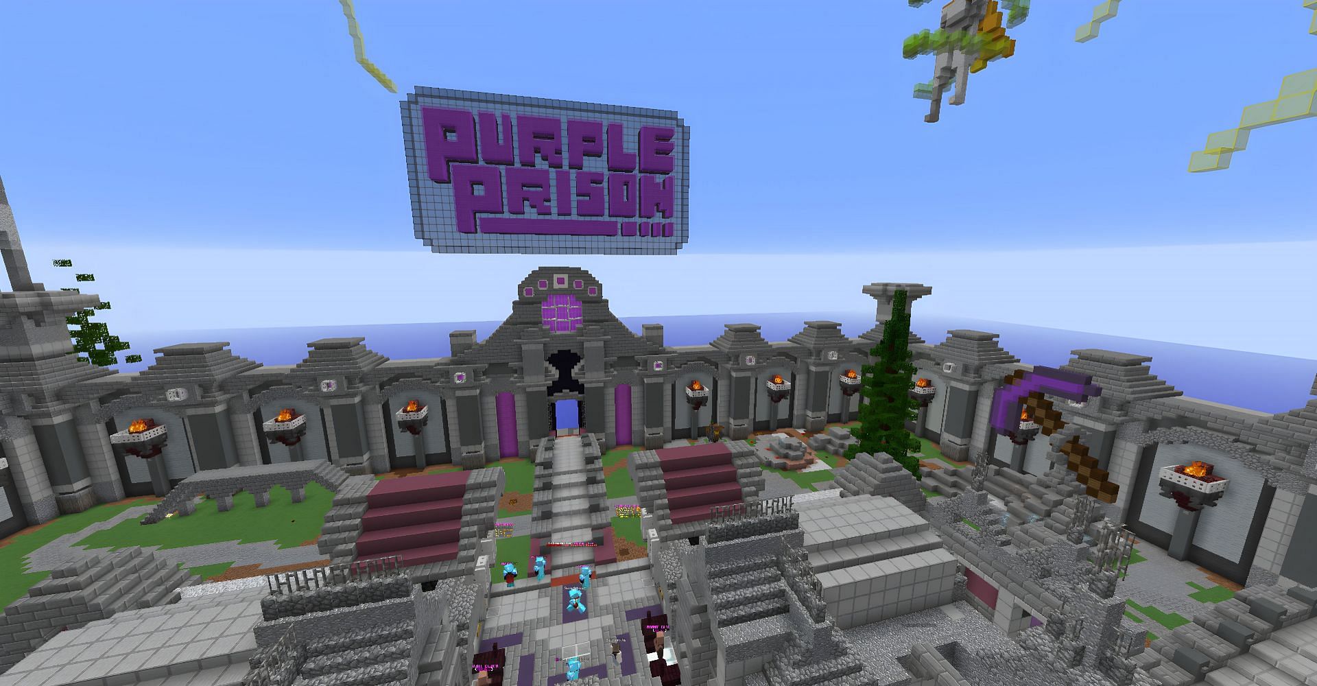 PurplePrison is one of the best servers in all of Minecraft (Image via Mojang)
